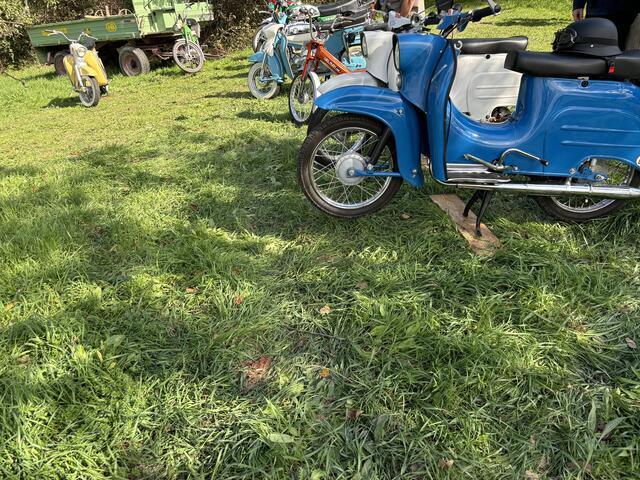 Oldtimer Mopeds. | Foto: Rosenberger