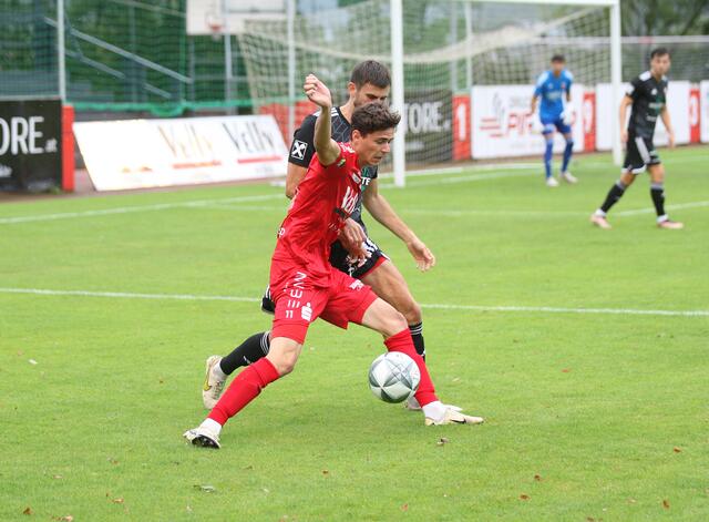 Paulo Rossetti erzielte am Wochenende seinen vierten Treffer für den SC Imst. | Foto: sportszene.tirol/Leitner