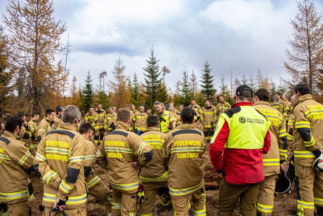 Rund 80 Feuerwehrkräfte waren beteiligt | Foto: BSBÖ OVI Keidel Thomas