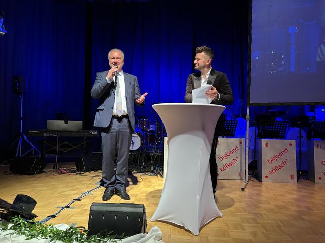 Günther Riedenbauer ließ 20 Jahre Therme NOVA Revue passieren. | Foto: Almer