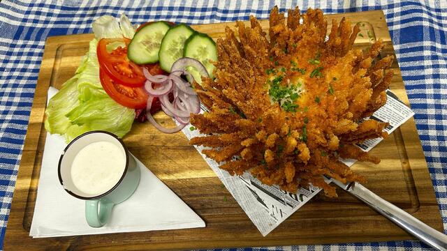 Zwiebelblume in der Sportlounge | Foto: Bodoki Tünde