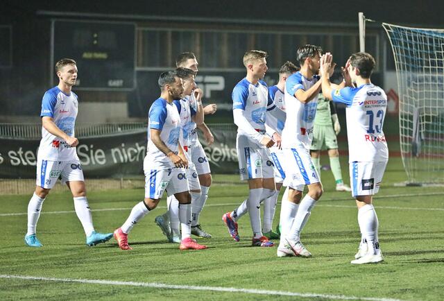 Das umjubelte 1:0 für die Gmundner. | Foto: Hörmandinger
