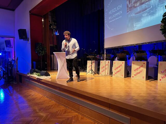 Mario Fellner begleitete die Gäste am Anfang, bevor Thomas Seidl kam. | Foto: Almer