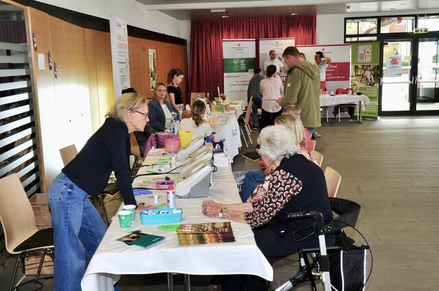Die Diabetesberatung war während der gesamten Öffnungszeit bestens besucht.