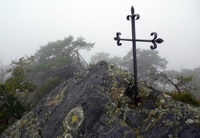 Mystische Stimmung auf der Buschandlwand