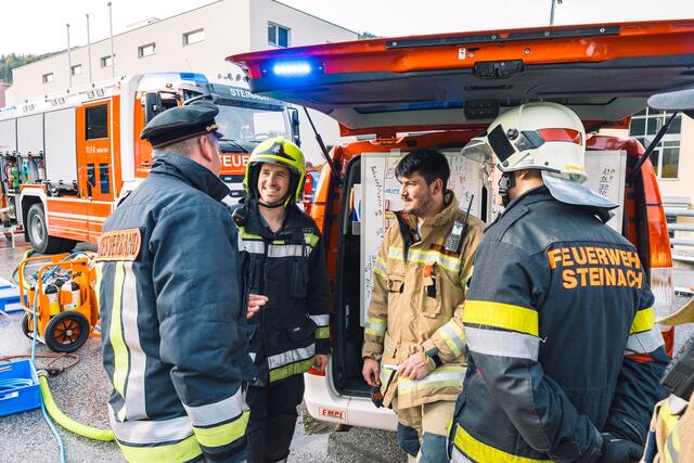 Gemeinsame Lageführung der Feuerwehren Sterzing und Steinach | Foto: Pernsteiner