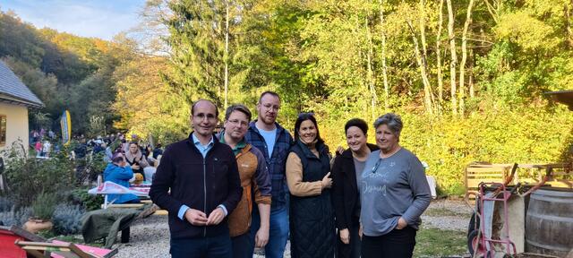 Albrecht Oppitz, Hannes Hippacher, Christoph Ritter, Barbara Posch, Daniela Neunteufl und Gerty Schabas. | Foto: VP-Purkersdorf