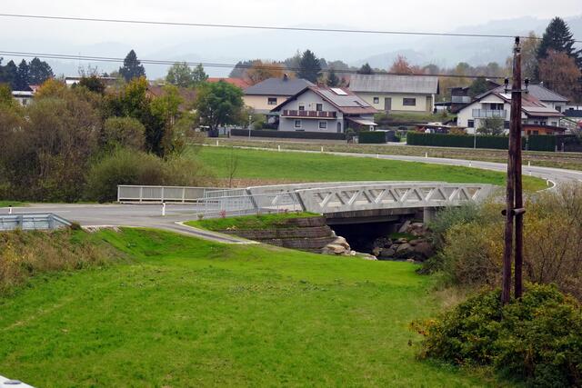 So sieht die neue Brücke in Silberrain aus. | Foto: KK