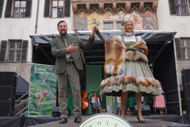 Traumhafte Trachtenmode konnte man bei der Modenschau bewundern.  | Foto: Alicia Martin Gomez