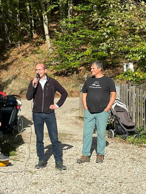 Vizebürgermeister Albrecht Oppitz übernahm die Begrüßung. | Foto: VP-Purkersdorf