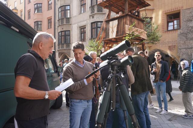 Swarovski Optik stellte seine Ferngläser vor.  | Foto: Alicia Martin Gomez