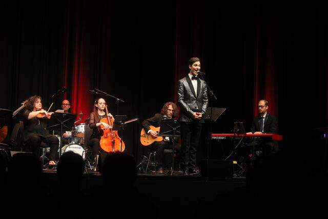 Das Kunsthaus Weiz wurde von den himmlischen Tenören mit einem Konzert beschallt.  | Foto: MeinBezirk/Hofmüller