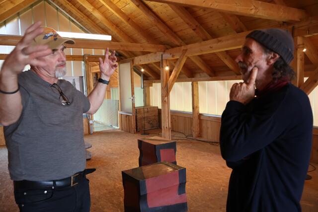 Rudolf Pointinger im Gespräch mit Franz Frauenlob -Atelier P13 - Rudolf Pointinger | Foto: MeinBezirk