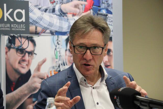 Werner Hohenrainer, Direktor der HAK Reutte | Foto: Reichel