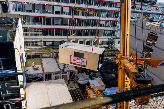 Voll bezugsfähige Einheiten werden in Trofaiach hergestellt – und in Wien schließlich zusammengesetzt. | Foto: Lieb Bau Weiz