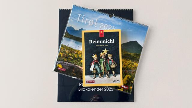 Gewinne einen von drei Kalendern für 2025 | Foto: MeinBezirk Tirol