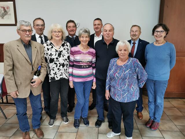 Die Jubilare aus Ulrichskirchen.  | Foto: Gemeinde