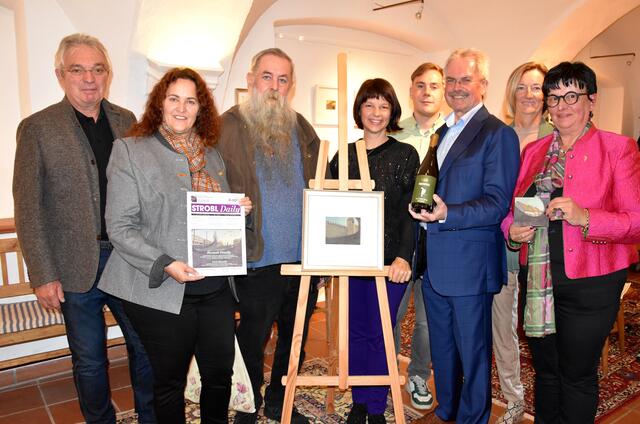 Helmut Taubenschuss, Gudrun Sperner-Habitzl, Leopold Strobl, Nina Katschnig, Markus Strobl, Karl Wilfing, Gerti Hacker und Monika Taubenschuss