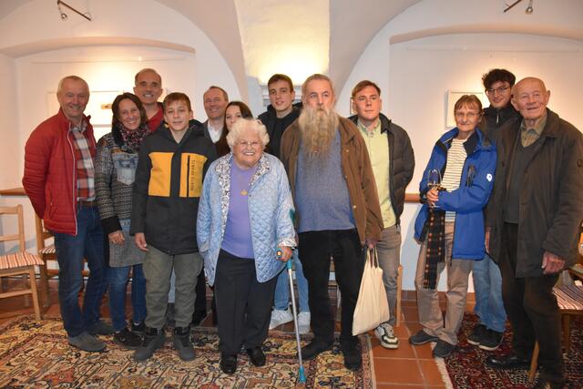 Ein Teil der großen Familie Strobl aus Poysdorf