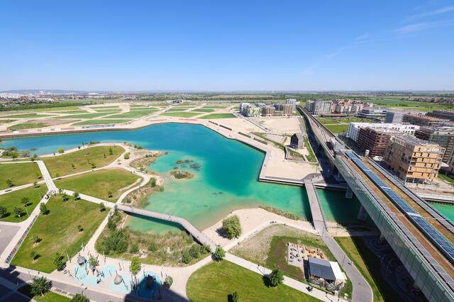 Der See wird weiter in die Stadtplanung integriert. | Foto: Ludwig Schedl