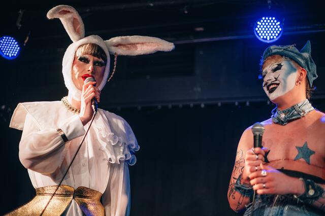 Metamorkid und Oskar organisieren das "DragLab". | Foto: Luka Farbenleer