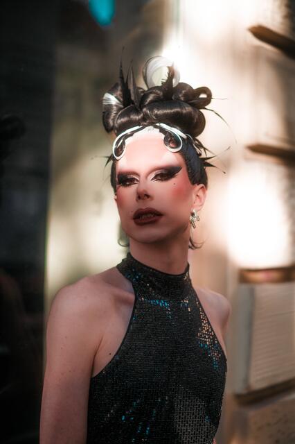 Selbst ist Metamorkid hauptsächlich durch die TV-Show "RuPaul’s Drag Race Germany" von "Paramount+" bekannt, wo sie Zweite wurde.  | Foto: Luka Farbenleer