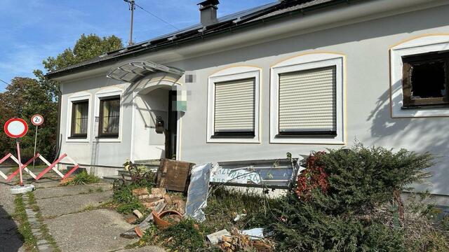 Der mutmaßliche Täter hatte sich verschanzt. | Foto: Doku NÖ