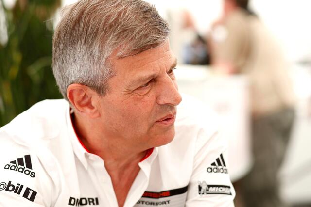 ... Fritz Enzinger für Porsche. | Foto: GEPA pictures