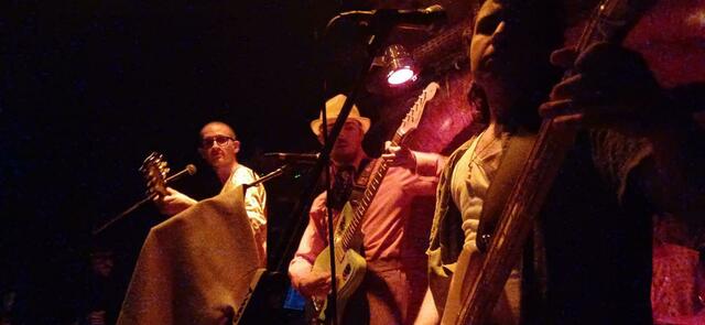 Die Band brachte das Rhiz zum beben. | Foto: Buamal Partie