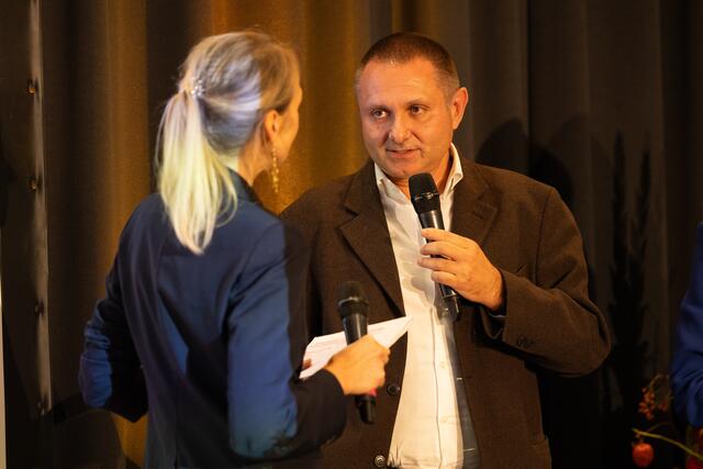 ORF-NÖ-Moderatorin Ursula Pucher und Andreas Purt, Geschäftsführer von Mostviertel Tourismus. | Foto: Chris Holzinger