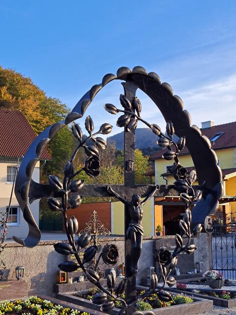 Impressionen vom Friedhof in Randegg. | Foto: Stefanie Machtinger