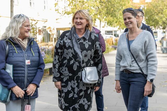 Austria Guide Emmi Glanzner-Kreiner, Vizebürgermeisterin Helga Krismer und StR Petra Haslinger. | Foto: 2024psb/sk