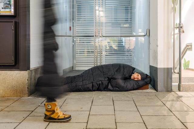 Der Fonds Soziales Wien (FSW) startet am 29. Oktober zum 15. Mal das Winterpaket für obdachlose Menschen. | Foto: Klaus Pichler