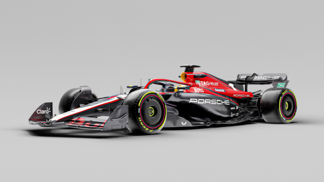 So hätte der Red Bull-Porsche aussehen können. | Foto: Bylake Motorsport/Christopher Paul Smith