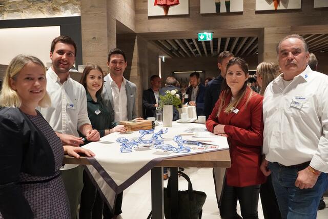 Das Team des AMS empfing die Gäste. | Foto: Nicole Hettegger