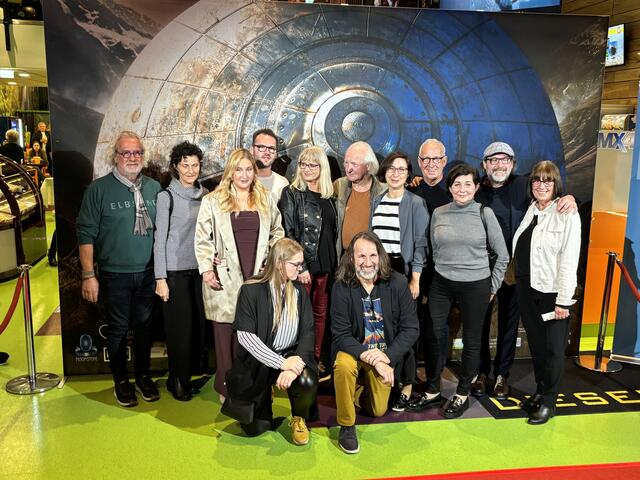Viele Freunde und Bekannte der Filmcrew kamen nach Gleisdorf zur Premiere. | Foto: MeinBezirk/Hofmüller