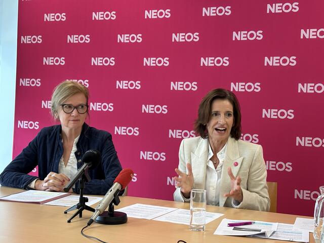 Gesundheit und Hochwasser - die Kernpunkte der NEOS bei der Landtagssitzung am 24. Oktober. | Foto: Sandra Schütz