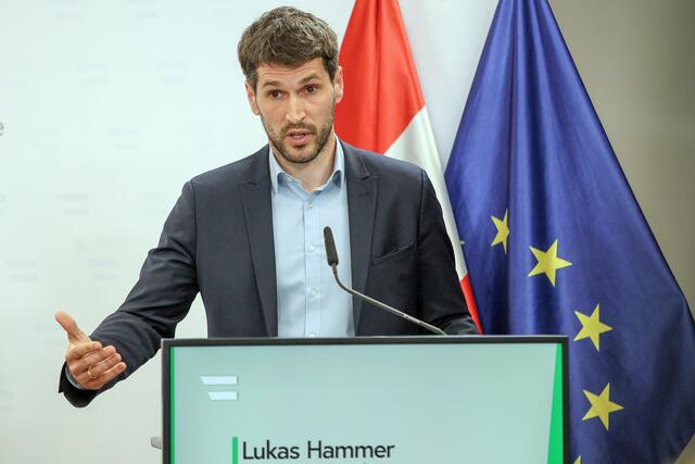 Lukas Hammer (Grüne, Archiv) | Foto:  Michael Indra / SEPA.Media / picturedesk.com