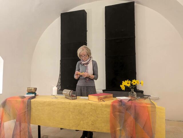Die Theologin Franziska Klein bot inspirierende Impulse. | Foto: Diözese Eisenstadt/Jurenich