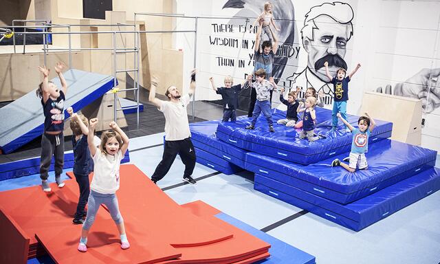Auch Kinder haben ihren Spaß in der Ape Academy. | Foto: ape academy