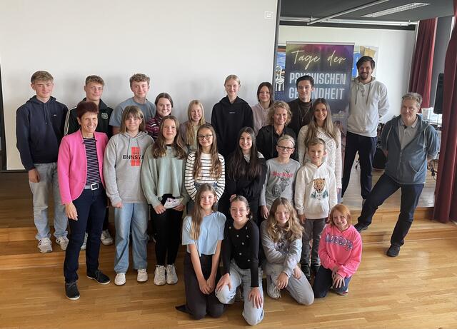 Der erste Mental Health Day im Gym Schärding war ein voller Erfolg. | Foto: Gym Schärding