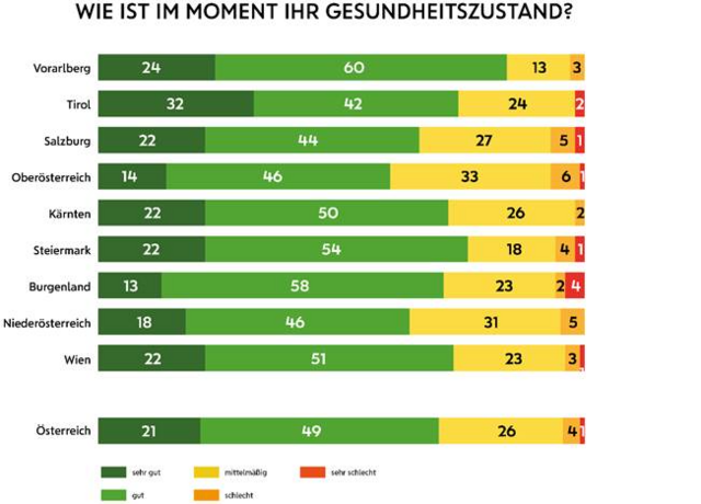 Grafik Austrian Health Report 2024 | Foto:  AHR-Report / Austrian Health Report