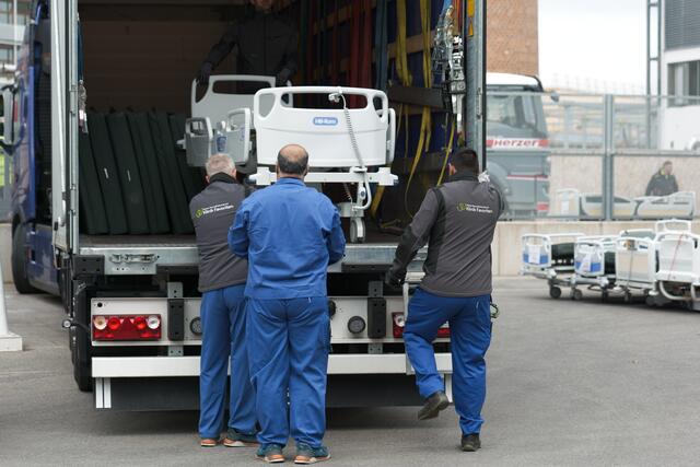 Am Donnerstag verlässt der 70. Lkw mit Hilfsgütern Wien in Richtung Ukraine. | Foto: Maximilian Spitzauer/MeinBezirk
