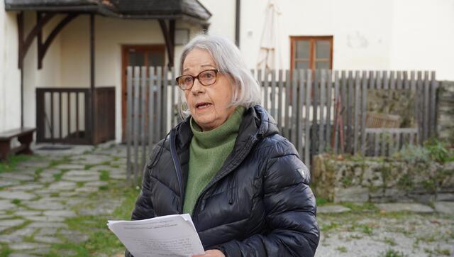 Judith Forthuber von der Initiative Stolpersteine für Goldegg | Foto: Johannes Brandner
