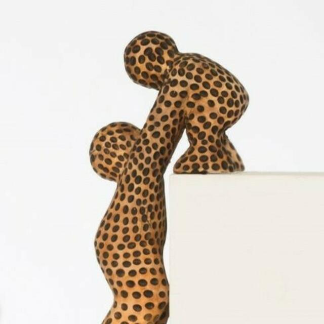 Kunst für den guten Zweck – Mathes‘ Skulptur "Helferleins" steht für Empathie und Miteinander. | Foto: Mathes
