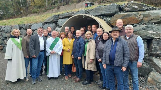 Der neue Hochbehälter in Guttaring wuzrde feierlich eingeweiht. | Foto: Marktgemeinde Guttaring