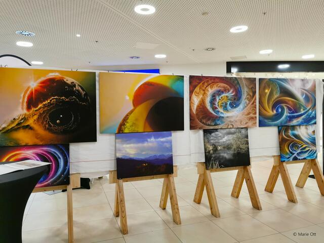 Kunstwerke, Roland Montaperti, Ausstellung
