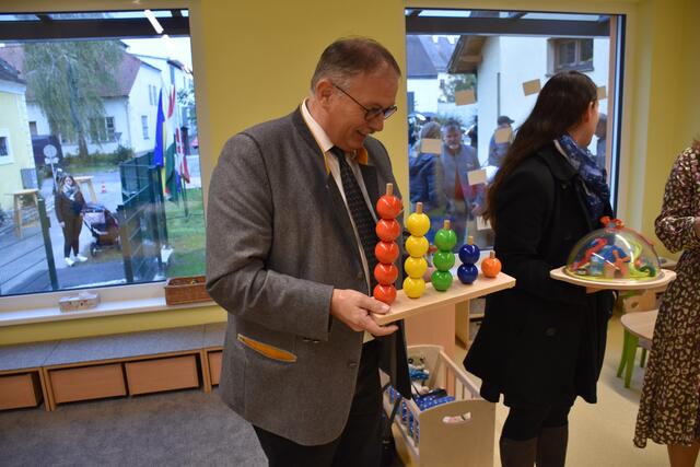 Fast wie in der Politik die Farben - aber eine Farbe fehlt doch, meinte Richard Hogl. | Foto: Alexandra Goll