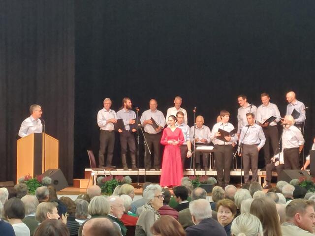 Der Margarethener Männerchor (MMC) feierte sein 125-jähriges Bestehen. | Foto: Karin Votter