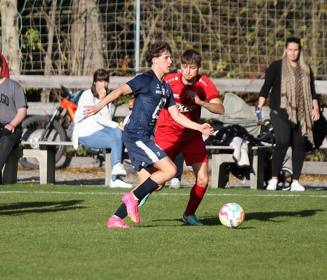 Lorenzo Popovic traf für die Imst Juniors zum zwischenzeitlichen 2:0. | Foto: sportszene.tirol/Leitner